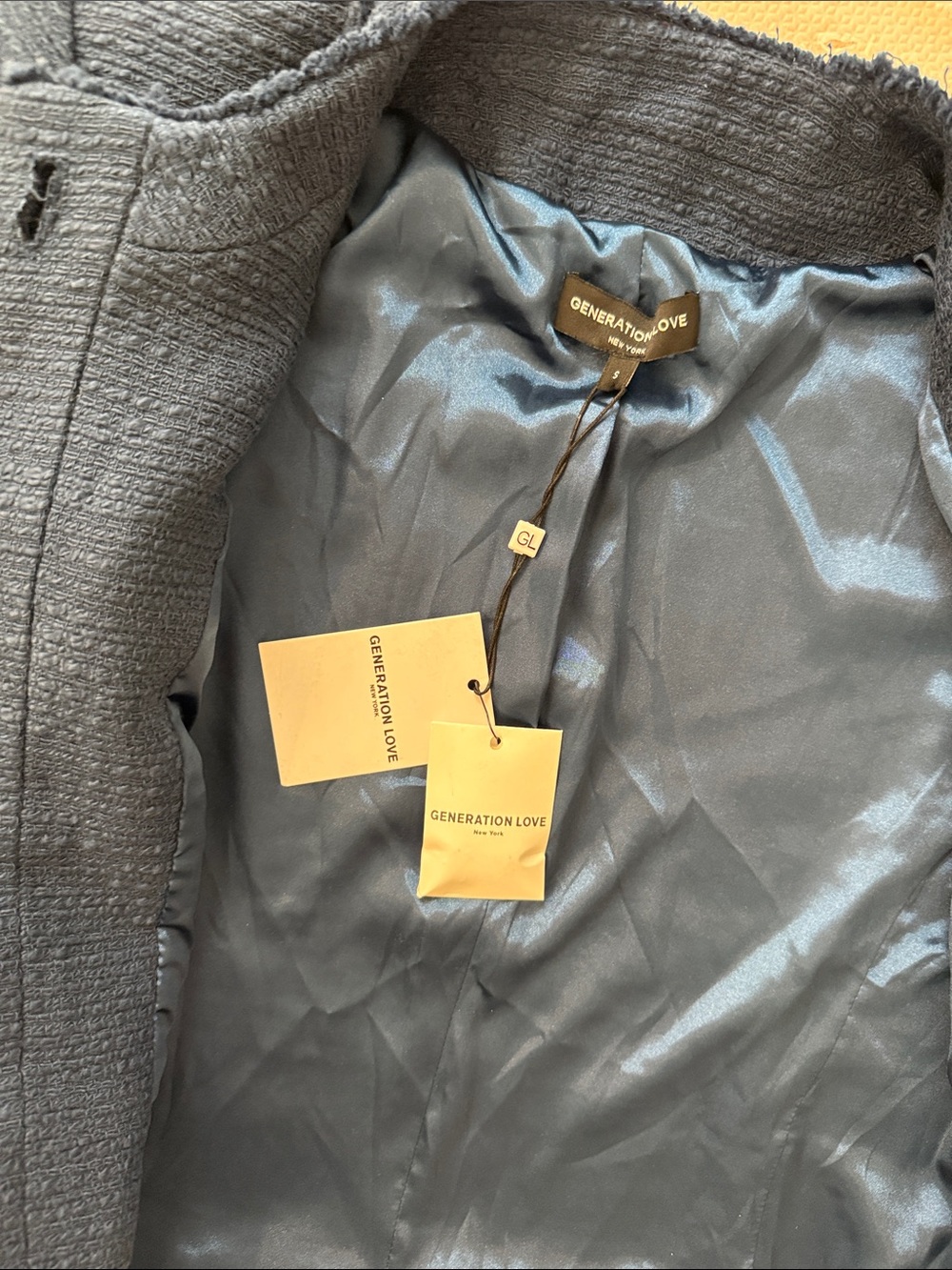 Generation Love Kristen Embellished Tweed Blazer - Picture 7 of 10